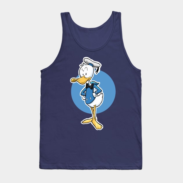 Donald Tank Top by Alison Andrei